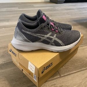 Asics Women's Athletic Shoes in Gray and Pink